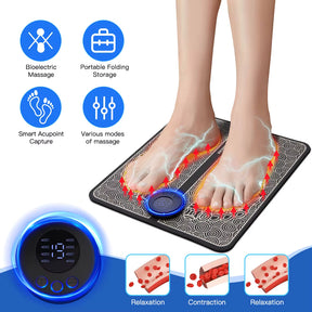 Electric EMS Massager for Muscle, Foot, and Joint Stimulation