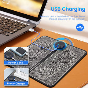 Electric EMS Massager for Muscle, Foot, and Joint Stimulation