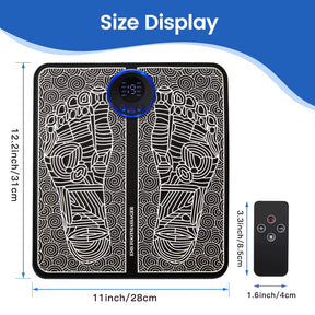 Electric EMS Massager for Muscle, Foot, and Joint Stimulation