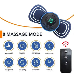 Electric EMS Massager for Muscle, Foot, and Joint Stimulation